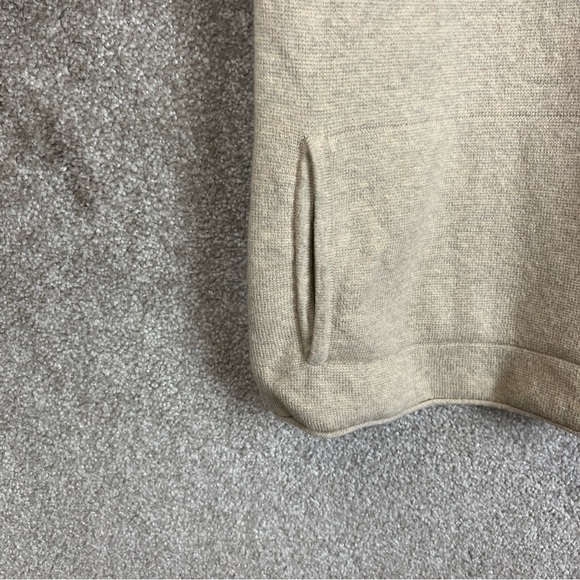 Pure Jill Sweater Womens Medium Petite Beige Kimono Pullover Cotton Blend-4284 - Picture 6 of 11